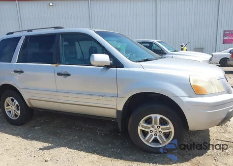 2005 Honda Pilot Ex-L from USA, damaged, VIN 5FNYF18535B030044